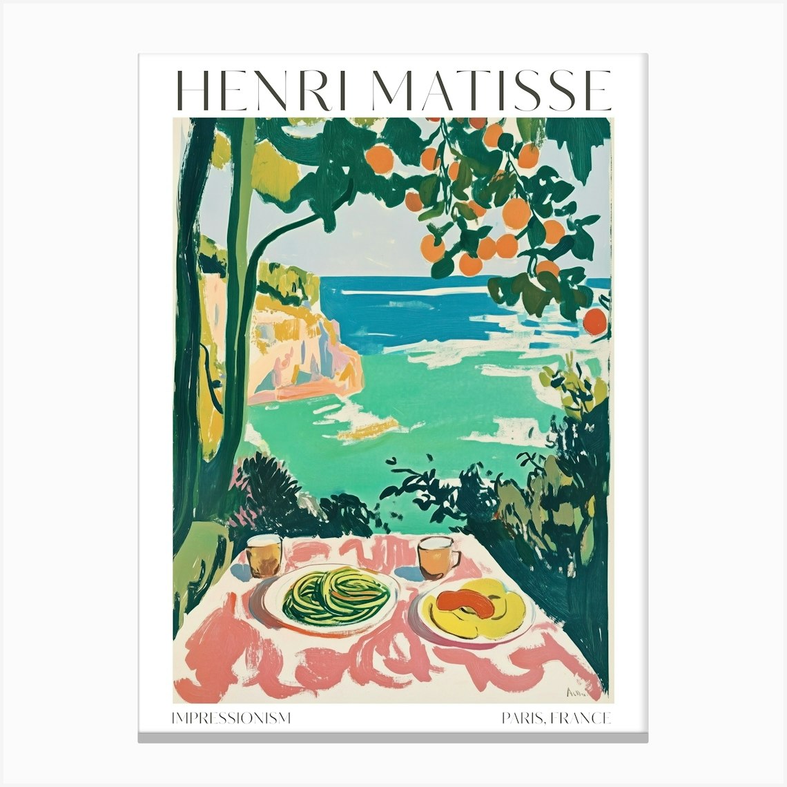 Matisse Modern Reproduction Oranges Art Print Matisse Modern Reproduction Oranges Art Print