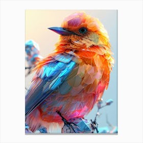 Colorful Bird 16 Canvas Print