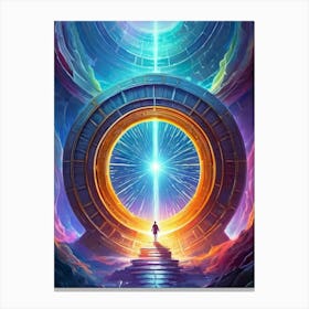 Connecting Universes Canvas Print