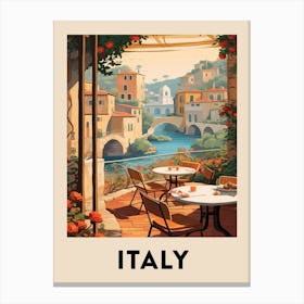 Vintage Travel Poster Italy 7 Canvas Print
