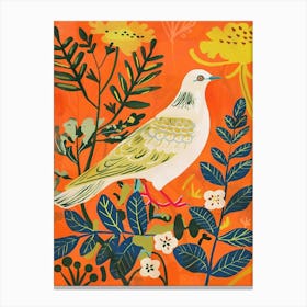 Spring Birds Dove 1 Canvas Print