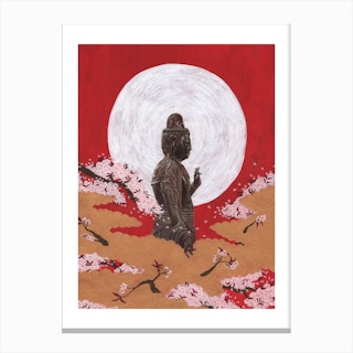 Oh My Guanyin Canvas Print
