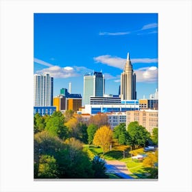 Raleigh  Photography Canvas Print