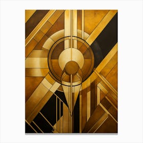 Dynamic Geoemtric Shapes 1 Canvas Print