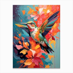 Vivid Hummingbird Canvas Print