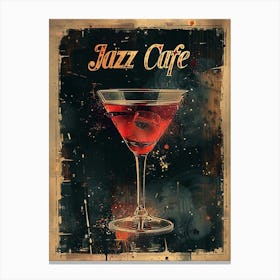 Jazz Cafe 7 Canvas Print