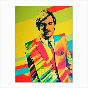 Taylor Kitsch Colourful Pop Movies Art Movies Canvas Print