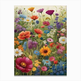 Wildflowers 6 Canvas Print