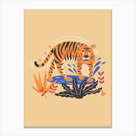 Tiger Cat Canvas Print