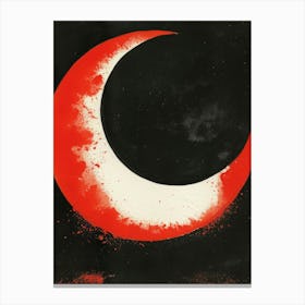 Crescent Moon 3 Canvas Print