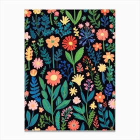 Floral Pattern 3 Canvas Print