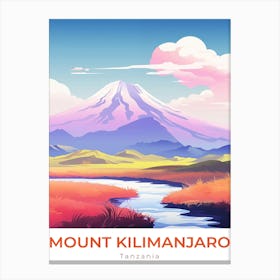 Tanzania Mount Kilimanjaro Travel 2 Canvas Print