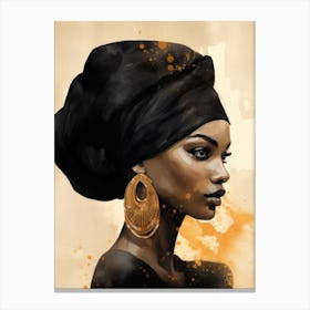 African Woman 11 Canvas Print