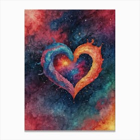 Heart Of The Universe 9 Canvas Print