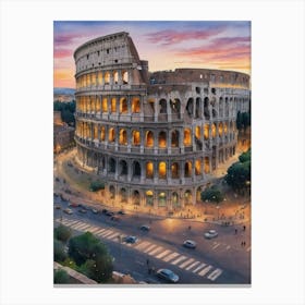 Colosseum Canvas Print