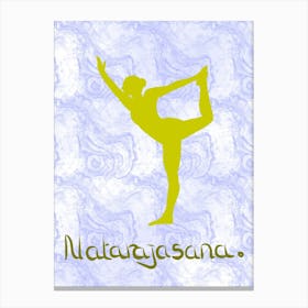 Dancer Pose Canvas Print