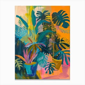 Tropical Garden 1 Canvas Print