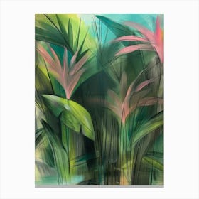 Bird Of Paradise 100 Canvas Print