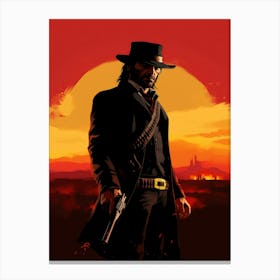 Red Dead Redemption 13 Canvas Print