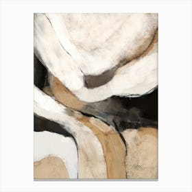 Neutral Abstract Painting 2 Canvas Print