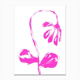 Pink Flower Canvas Print