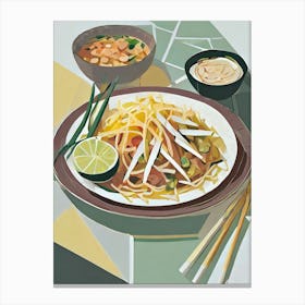 Thai Food Canvas Print