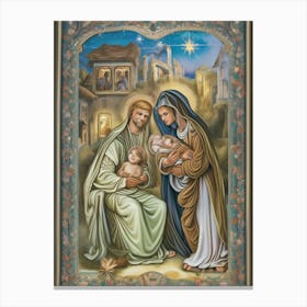 Nativity Scene 1 Canvas Print