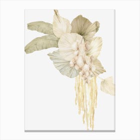 White Flower 1 Canvas Print