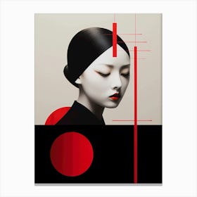Geisha ii Canvas Print