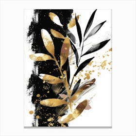 Gold Leaf 24 Canvas Print