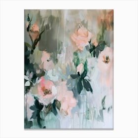 Pink Roses Canvas Print