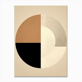 Ivory Hollabrunn Geometric Reflection Canvas Print