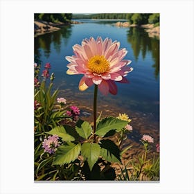 Dahlia 4 Canvas Print