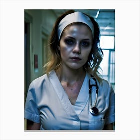 Can't Sleep?...Call The Night Nurse~Reimagined 9 Canvas Print