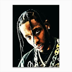 Travis Scott 12 Canvas Print