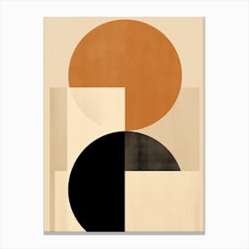 Krefeld Kinetics, Geometric Bauhaus Canvas Print