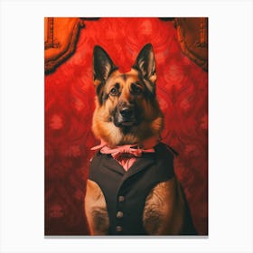 A German Shepherd Dog 9 Canvas Print