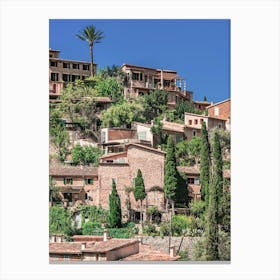 Deia Mallorca Village On A Hill Canvas Print