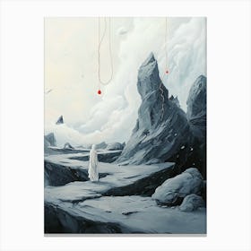 'Loneliness', Minimalism Canvas Print