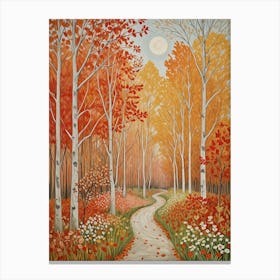 Autumn Path no1 Canvas Print