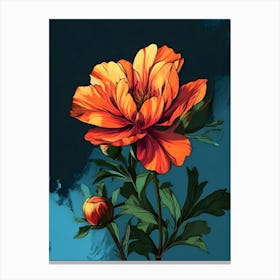 Illustration Art Flower 303495206 2 Canvas Print