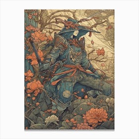 Samurai Warrior 10 Canvas Print