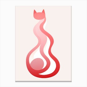 Cat'S Tail Canvas Print