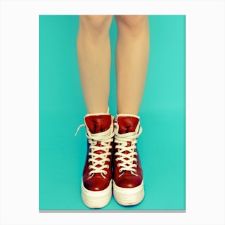 Red Shoes Canvas Print