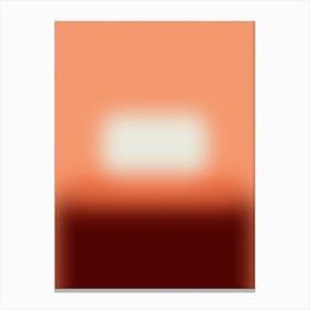 Blurred - Pumpkin II Canvas Print