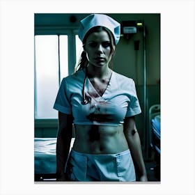 Can't Sleep?...Call The Night Nurse~Reimagined 8 Canvas Print