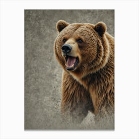 Brown Bear Canvas Print