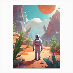 Space Traveler Canvas Print