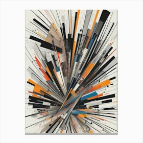 Abstract Explosion Canvas Print