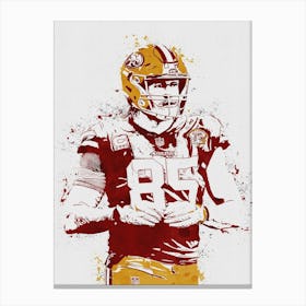 George Kittle Canvas Print